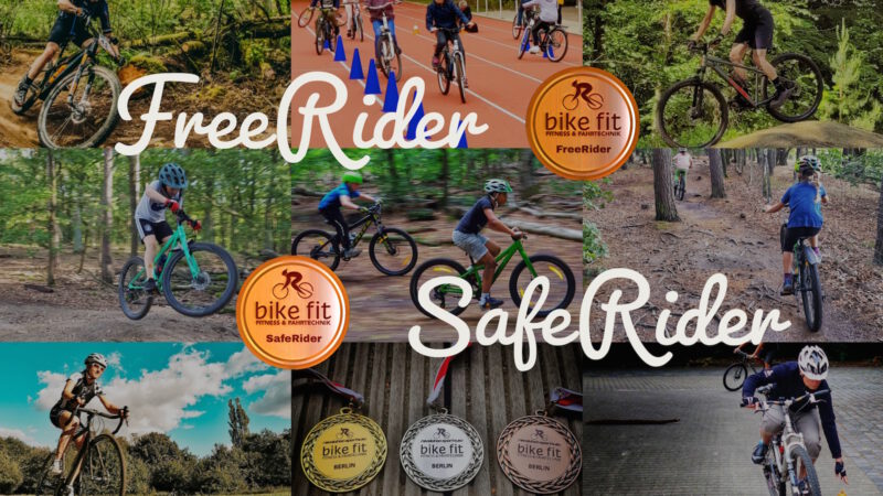 BIKE FIT SafeRider FreeRider Medaillentraining 1