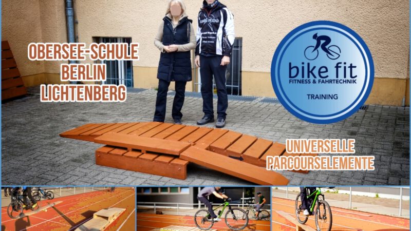 Bike Fit Fahrrad Parcours Oberseeschule Berlin 1