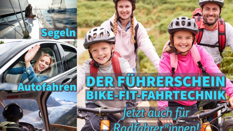BIKE FIT Fahrtechnik Fahrradfuehrerschein