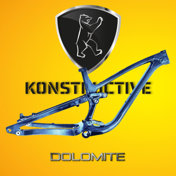 Konstructive Cycles Berlin DOLOMITE Mountain Bike Fully Carbon Frame Berlin Germany Revolution Sports Design Raw scaled