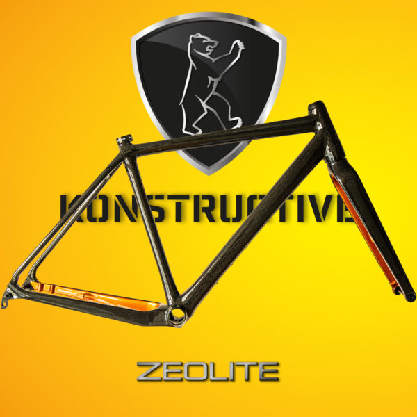 Konstructive Cycles Berlin ZEOLITE Gravel Bike Carbon Frame Berlin Germany Revolution Sports Design Raw scaled