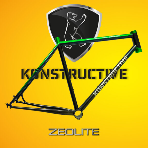 Konstructive Cycles Berlin ZEOLITE Gravel Bike Steel Frame Berlin Germany Revolution Sports Design Green scaled